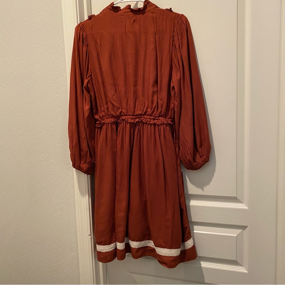 Bohme Zoe Dress with Ruffles and Lace - Picture 6 of 7